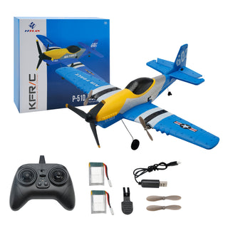 3Channel P51 Remote Control 2.4Ghz 6Axis Stabilizer Airplane Toy With 2Batteries Toy