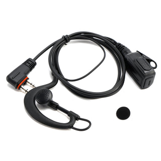 ICOM A24/25-020 Earhook Headset For ICOM A25CE A25N A24 Walkie-Talkie Headset