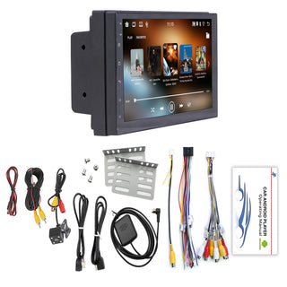 7" Android 10 2G+64G Quad Core GPS WiFi Bluetooth Car Stereo MP5 Player Carplay