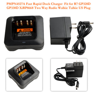 PMPN4527A Battery Rapid Dock Charger For R7 GP328D GP338D XiRP8668 Radio US Plug