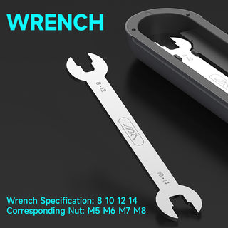 topteng Ratchet Screwdriver Set 50Nm Torque Ideal for Small Electronic Repairs