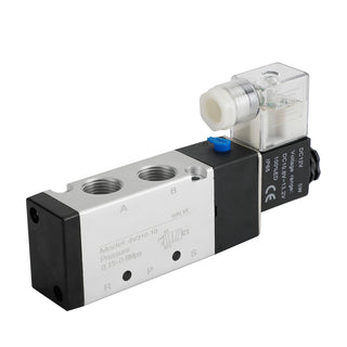 Pneumatic Electric Solenoid Air Valve 4V310-10 DC 12V 2 Position 5 Way PT 3/8"