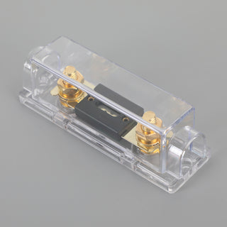 1 in 1 Out ANL Transparent Fuse Holder w/Multi-A Fuse Piece Car Audio Fuse Block