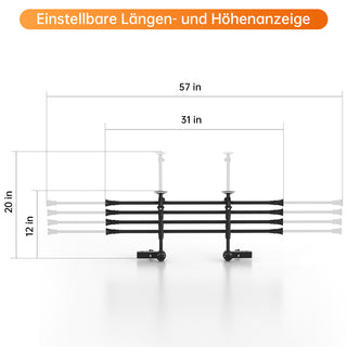 Luggage compartment dog guard protective grille partition grille for car SUV station wagon universal