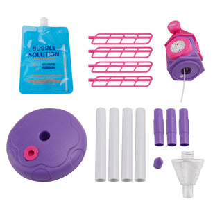 Windmill Bubble Machine Standing Bubble Blower With Light Outdoor Kid Toy Party