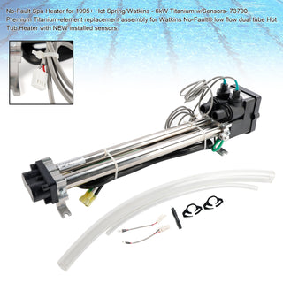 No-Fault Spa Heater Fit For Hot Spring For Watkins 1995+ 6kW Titanium w/Sensors- 73790