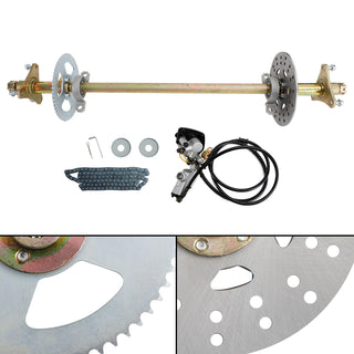 Various ATV Quad Go Kart Rear Live Axle Kit Sprocket Brake Wheel