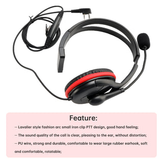 K-300-918 Single Sided Headphone For TK-208 TH-D7 RPU416A KG-UVD1 TG-K4AT PX-777