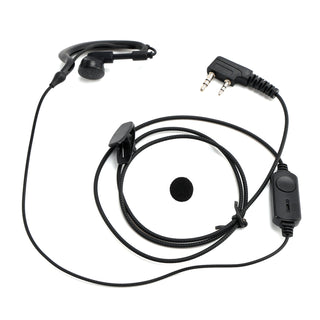 K-031 Pressure Wire Earhook Headset For TK-208 TH-D7 RPU416A KG-UVD1 TG-K4AT