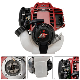 25cc 4-stroke engine motor lawnmower engine 4 HP fit GX25