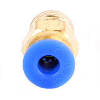 5Pcs Male Straight Push In To Connect Air Fitting Tube OD 4mm x NPT 1/8"