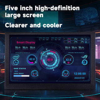 5-inch Chassis Sub-Screen IPS HD Smart Display USB Desktop Sub-Screen Type-C PC