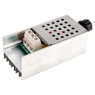 AC 220V 10000W SCR Motor Speed Controller Volt Regulator Dimmer Thermostat