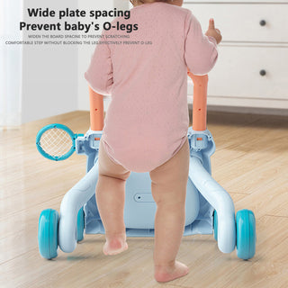 Baby Walker Sit and Stand Push Learning Toys Speed Adjustable Musical Activity Center with water tank for 6 Month and up