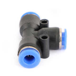 10PCS Pneumatic Air Quick Push to Connect Fitting 6 mm OD "T" Tee Tube 6mm