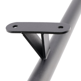 3.3FT Round Tube Rolling Library Sliding Ladder Hardware Kit with Brake