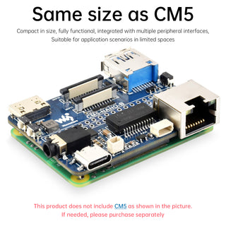 Raspberry CM5 Compute Module IO Baseboard Compute Module 5 Basic Expansion Board