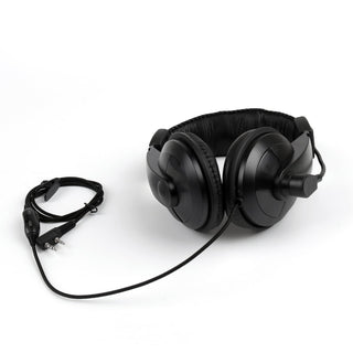 1x Heavy Duty Overhead Headset Boom Mic PTT For Kenwood Puxing Baofeng Radio