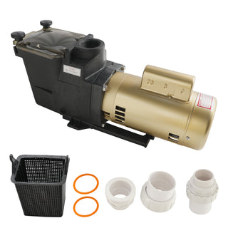 Super Pump Parts W3SP2607X10 230V Pool Pump 1 HP Single Speed Pool Pump