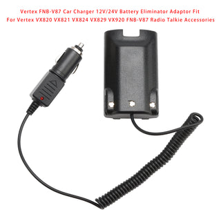 FNB-V87 Car Charger 12V/24V Battery Eliminator For VX820 VX821 VX824 VX829 VX920