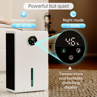 Dehumidifier 1000 sq.ft Dehumidifier for Home 120 Ounce Tank Quiet
