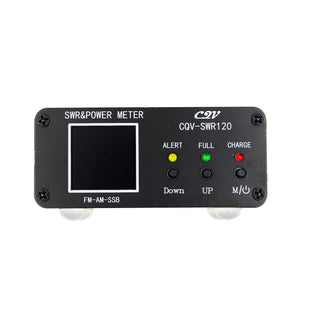 1.8MHz-54MHz Standing Wave Meter 240*240 Full Color Display 0.5-120W Power meter