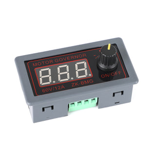 12V 24V 60V Voltage Regulator Dc Motor Speed Controller PWM 500W LED Display 12A