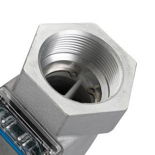 1.5" Digital Turbine Flow Meter LCD Display Flowmeter Flow Rate Of 40-280LPM