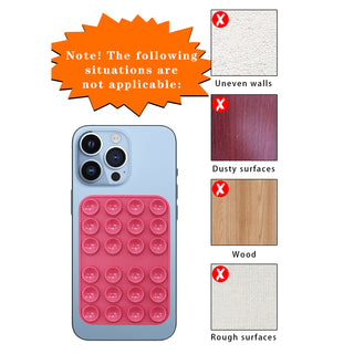 Silicone Suction Phone Case Mount Magnetic Suction Cup Holder for iPhone 17 16