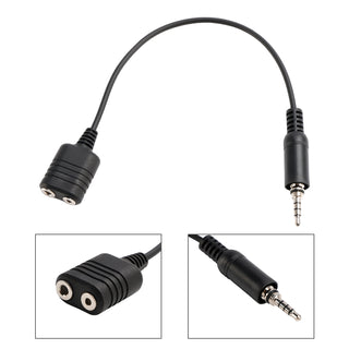 K Interface Headset Port Converter Cable for Yaesu HX290 HX400IS EVX-S24 FT270R
