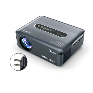 Ultra HD 8K Android Movie Projector – 1080p Home Theater with HDMI & USB, US Plug