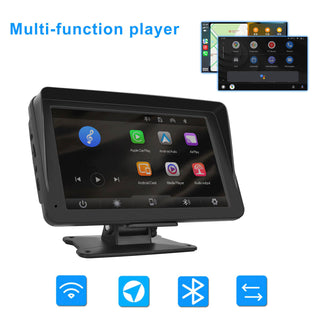 7-inch Car Display Screen Apple CarPlay Android Auto Apple AirPlay 12 LED Camera