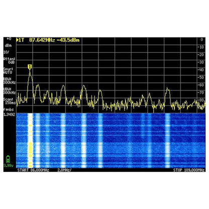 Handheld Spectrum Analyzer For TinySA ULTRA 3.95" Touch Screen+Battery Generic