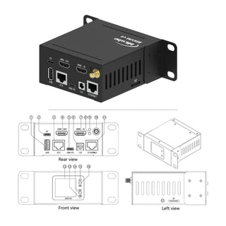 BliKVMv4 Allwinner KVM Over IP PoE HDMI Loop Out Process Control Operation IPKVM
