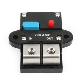 Insurance Reset Breaker 200A Circuit Protection Car Fuse Marine Audio Block