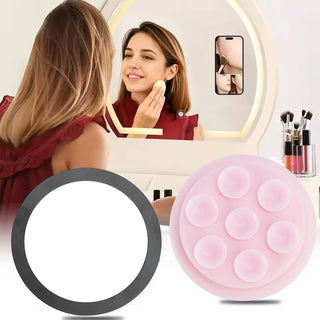 Phone Grip for Magnetic Phone Holder Silicone Suck-Up Mount Suction Cup Stand