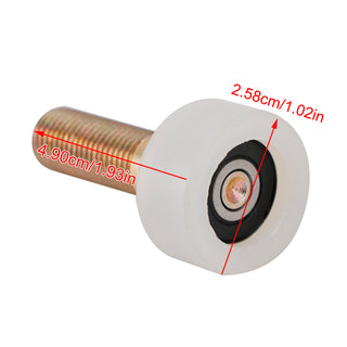 4Pcs Cab Door Roller AT319018 Fits For John Deere Skid Steer 240 250 260 270