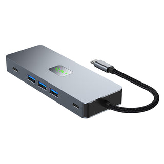 10 in 1 TYPE-C to RJ45  Gigabit USB 3.0  HDMI SD/TF PD100W USB-C Data MacBook
