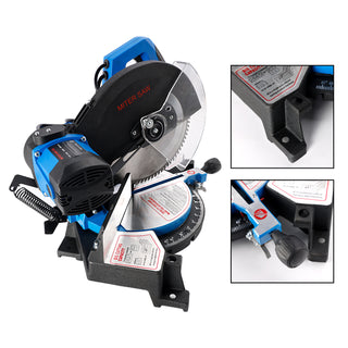 High precision10-Inch Single-Bevel Sliding Compound 0-45 Bevel Miter Saw 60hz