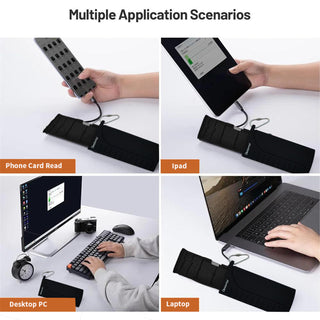 2 in 1 High-Speed Reader Flash Card Box SD Card Photo Transmission Waterproof