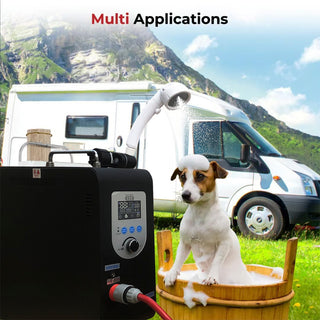 Portable Propane Water Heater Outdoors Instant Camping Shower