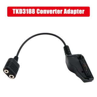 K Interface Headset Port Converter Cable for TK385 TK2140 TK2180 TK280 TK285
