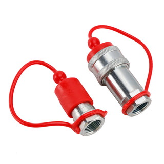 3/8" NPT ISO 7241-A Quick Disconnect Hydraulic Couplings / Couplers