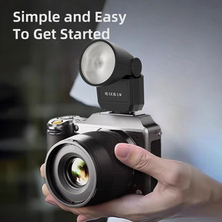 F02 Mini Flash Light Micro Single Camera Hot Shoe Portable Photography Fill Light