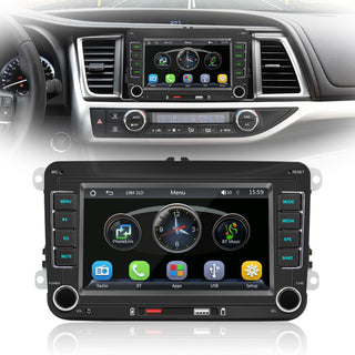 7" Wireless Carplay Bluetooth Stereo Radio FM Car MP5 Player Remote Control