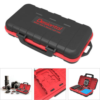 Camera Memory Card Protective Box Camera Battery Box SD/TF Card Storage Box Set