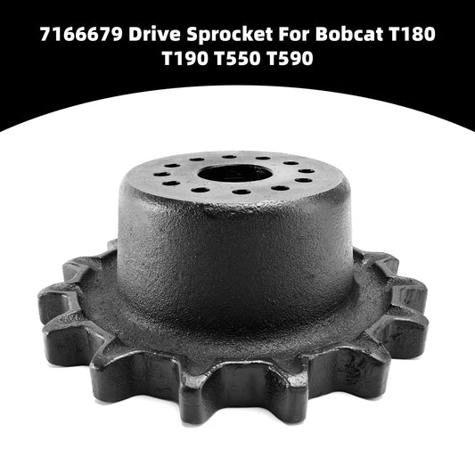 15-Tooth Drive Sprocket for Bobcat T180 T190 T550 T590 – Replaces Part Number 7166679