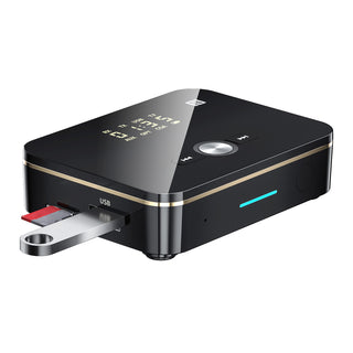 2 in 1 USB Bluetooth Transmitter Receiver Wireless NFC to 2RCA Stereo Adapter