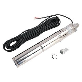 150W 12V  MPPT Screw Solar Bore Pump Submersible Deep Well Hole Steel