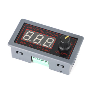 12V 24V 60V Voltage Regulator Dc Motor Speed Controller PWM 500W LED Display 12A